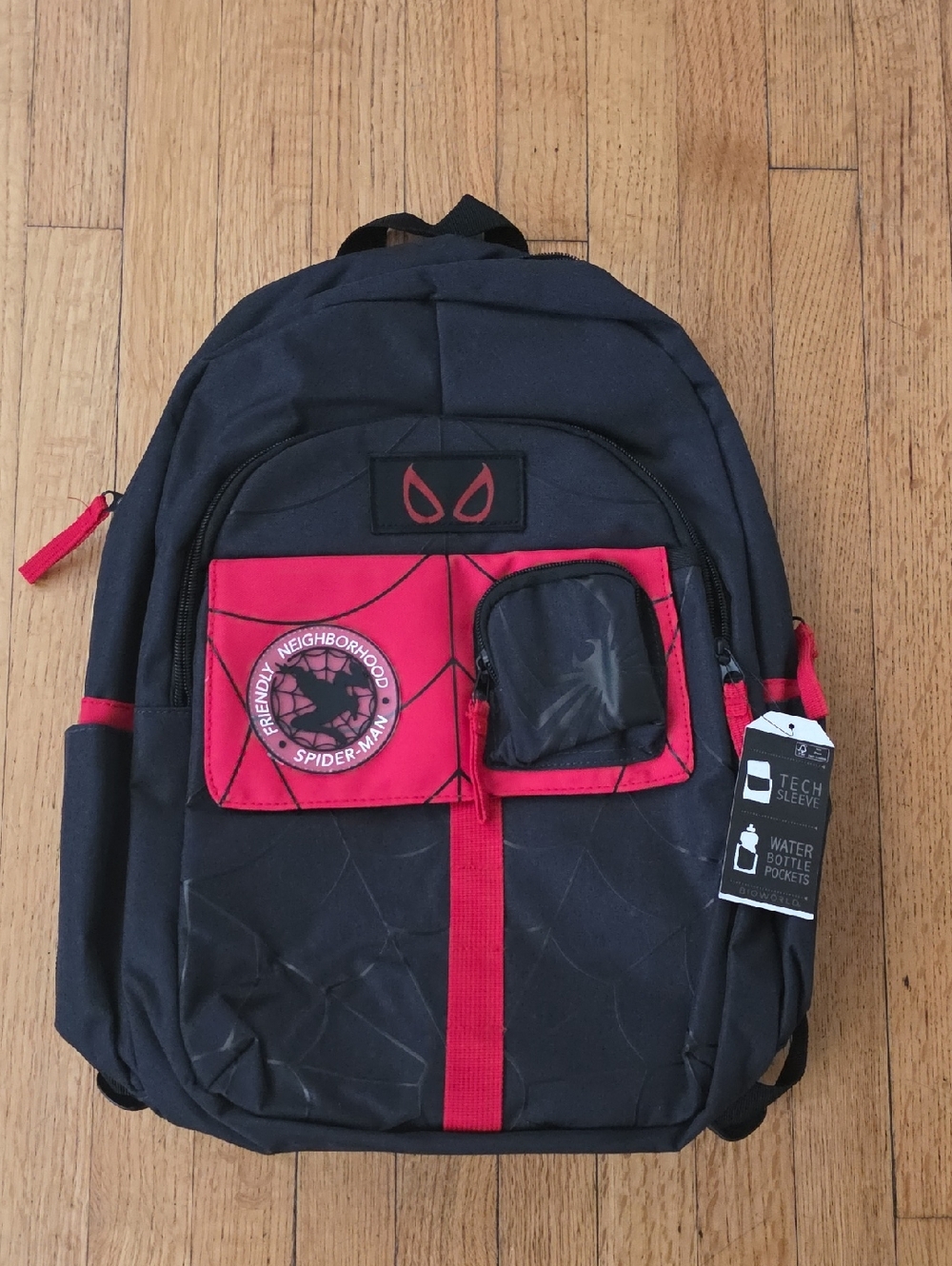 Bioworld Spider ManBackpack with Tech Sleeve